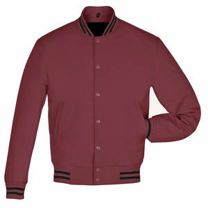 Chaquetas de Béisbol Varsity con Parches Bordados Personalizados, Camuflaje, Impermeables, de Lana/Satén para Hombres Adultos - Product Image 1