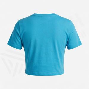 Camiseta de Algodón 100% para Mujer, Diseño Personalizado de Alta Calidad, Colección Femenina con Estampado Veraniego y Logotipo Bordado Personalizado, Ropa de Moda - Product Image 2