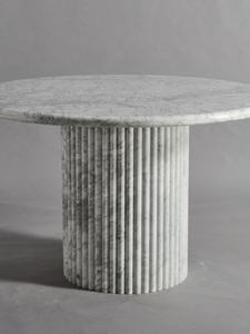 Modern Natural Marble <b>Top</b> Design Dining <b>Table</b> Villa Hotel Restaurant Light Luxury Carrara Living Room Furniture - Product Image 1