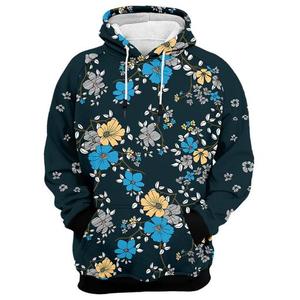 Geometric <b>Pattern</b> Hooded Pullover Sweatshirt Men's Sublimation Printed <b>Knitted</b> Polyester Autumn Streetwear Style - Product Image 6