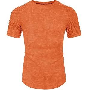 T-shirt personnalisé pour homme, maillot de compression, vêtements de sport pour homme, haut de fitness en spandex, maillot de club, coupe ajustée amincissante - Product Image 1