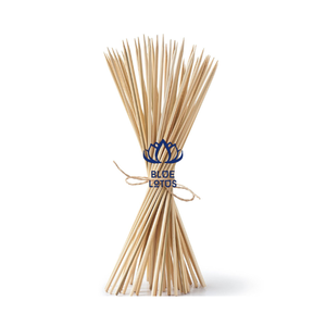 Brochettes en bambou écologiques de qualité supérieure, résistantes à la chaleur, durables, jetables, lavables au lave-vaisselle, pour kebab, grillades de viande, barbecue - Product Image 1