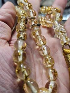 Misbaha de Resina, Tasbeeh de Flujo Cósmico, Sibha de Espíritu Galáctico, Cuentas de Oración de Esencia Prima, Herramienta de Dhikr de Aura Suprema, Camino Etéreo - Product Image 2