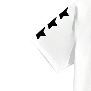 Camiseta Gráfica Personalizada Extra Grande, 100% Algodón Ecológico, Transpirable, Estilo Urbano, con Estampado 'Walk with God', Hip Hop, Fabricante OEM - Product Image 6