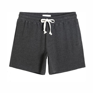 Shorts vintage streetwear pour hommes, personnalisés, au-dessus du genou, en molleton de coton doux, taille à cordon, fabricant OEM, AI-SH-43 - Product Image 6