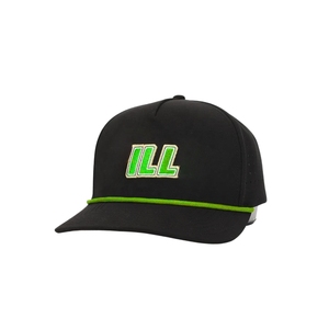 Casquette de golf anti-UV 5 panneaux avec accent corde, broderie 2D personnalisée, visière pré-courbée, fermeture snapback, protection UPF 50+ VN – Performance du fournisseur - Product Image 2