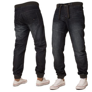 Pantalones vaqueros de algodón elástico de corte regular para hombre, estilo clásico, cómodos y casuales para adultos. - Product Image 6
