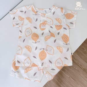 Ensemble de vêtements pour enfants, vêtements pour garçons et filles, légers et doux, vêtements d'été fabriqués au Vietnam, toucher ultra-doux - Product Image 3