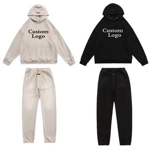 Survêtement de loisirs imprimé moderne et confortable, en molleton écologique unisexe, tissu doux de qualité supérieure, style décontracté pour le quotidien, tenue de rue décontractée - Product Image 4