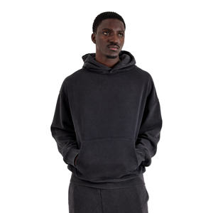 Vente en gros de sweats à capuche pour hommes de haute qualité, coupe classique, streetwear, entièrement zippés, imperméables, respirants, en tissu polaire, avec poche - Product Image 1
