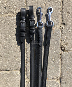 Riendas de goma y cuero Brida de carreras con rienda/Equipo de caballo Ecuestre Caballo al por mayor Caballo Pvc Brida Caballo - Product Image 5
