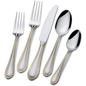 Juego de Cubiertos de Acero Inoxidable Chapado en Oro de Lujo con Incrustaciones de Madreperla, Juego de Cubiertos para Mesa de Boda Real, Cuchara, Tenedor, Cuchillo - Product Image 4