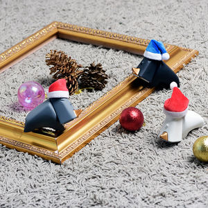 Pieza Decorativa de Cristal Hecha a Mano con Estampado de Ciervo Negro para Navidad y Acción de Gracias - Idea de Regalo Directo de Fábrica de Taiwán - Product Image 6