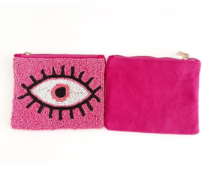 Porte-monnaie mini tendance fait main, imprimé à l'impression typographique à motifs de dessins animés classiques, pour filles, avec fermeture éclair perlée colorée, motif graines - Product Image 5