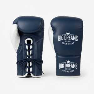 Guantes de Boxeo de Piel Profesionales con Impresión de Marca OEM para Importadores - Product Image 5