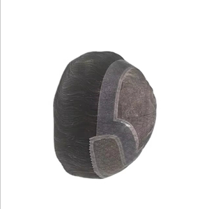 Taz Hair BD Prótesis Capilar de Cabello Humano Remy Indio con Onda Natural y Frente de Encaje, Calidad Premium - Product Image 4