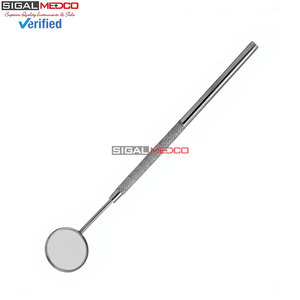 Miroir buccal dentaire # Outil d'inspection dentaire professionnel allemand en acier inoxydable à 5 poignées manuelles, instrument ORL ergonomique - Product Image 6