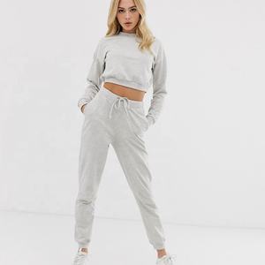 Conjunto Deportivo Informal con Capucha para Mujer, Color Personalizado, 100% Algodón, Hecho en Fábrica, Traje para Correr de Alta Calidad, Nuevo Diseño - Product Image 2