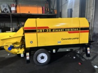 Mesin Pompa Beton Diesel Mobile untuk Pengangkutan Beton dalam Pekerjaan Bangunan dan Pondasi