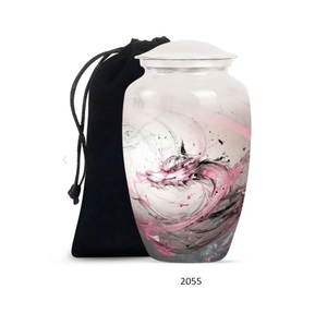 Urna Conmemorativa Dragonfly para Mujeres, Urna Funeraria Decorativa para Mamá y Papá, Urnas de Entierro de 10 Pulgadas para Cenizas Humanas de Adultos - Product Image 5