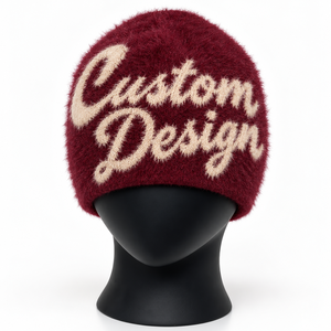 Gorro de Invierno Personalizado Rexfit Sports, Gorro de Punto Suave con Letras Rosadas, Unisex, Estilo Urbano, OEM - Product Image 2