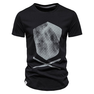 เสื้อยืดผู้ชายคุณภาพสูงสำหรับฤดูร้อน ผ้าถักจากฝ้าย/ใยไผ่ คอกลม ระบายอากาศได้ดี ปรับแต่งได้ - Product Image 3