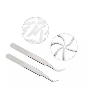 Pinzas para Cejas de Acero Inoxidable de Punta Recta, Diseño Personalizado, Estilo Nuevo, Alta Calidad, Ecológicas, Ligeras, Color Personalizado - Product Image 6