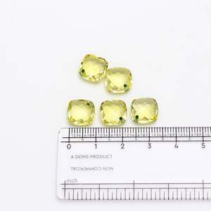เลมอนควอตซ์ธรรมชาติทรงหกเหลี่ยมเจียระไนอย่างดี ได้รับการรับรองจาก GIA น้ำหนัก 3.00 กะรัต สีเหลือง ขนาดปรับเทียบ 12x12 มม. แบบเม็ดเดี่ยวสำหรับทำเครื่องประดับ - Product Image 3