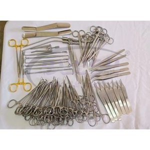 Medical Basic Orthopedic Surgery Instruments Set 72 Pieces Surgical Kit Stainless Steel CE ISO <b>Blush</b> Surgical Manual - Product Image 1