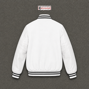 Chaqueta Casual Blanca para Hombre de Alta Calidad, Chaqueta de Otoño Informal con Cierre de Botones, Chaqueta Exclusiva de Lana Estilo SYREET - Product Image 6