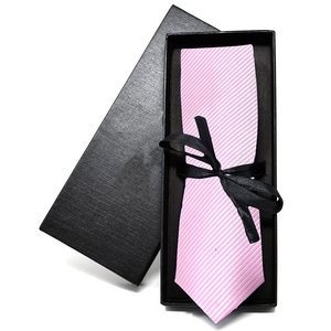 Man Fashion Jacquard <b>Polyester</b> Woven <b>Tie</b> Hand-made Black <b>Tie</b> Custom High Quality Hot Sale Gentlemen 2025 Luxury <b>Ties</b> - Product Image 5