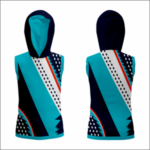 Vente en gros : Sweat à capuche léger et chaud sans manches, personnalisé pour équipes de baseball et clubs sportifs, séchage rapide, doux, idéal pour l'entraînement de performance estival. - Product Image 5