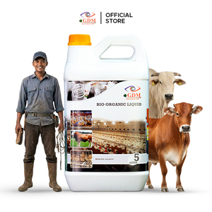Additif alimentaire liquide bio-organique 5 litres pour usage agricole, bétail, volailles et aquaculture - Product Image 1