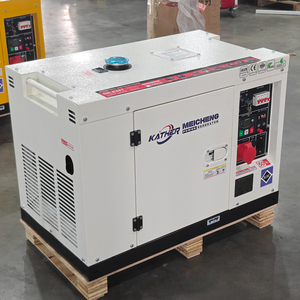 Generador Diésel Silencioso KATHER de 5KVA 15KVA con <span class=keywords><strong>Arranque</strong></span> Automático, Generador Diésel Insonorizado de 10KW 10KVA 12KW 12KVA 15KW Monofásico 50/60HZ - Product Image 3