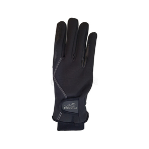 Gants d'équitation imperméables et isolés Serino, paume synthétique, utilisation en extérieur, doigts entiers, entraînement équestre, compétition hivernale - Product Image 3