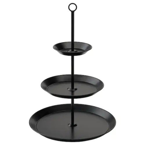 Modern Design Black 3 Tier Metal <b>Cake</b> <b>Stand</b> Cupcake Display Tabletop Serving <b>Stand</b> For Weddings Parties And Home Decoration - Product Image 1