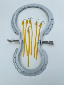 Anneau rétracteur chirurgical manuel en acier inoxydable, anneau rétracteur orthopédique, réutilisable, autoclavable, instrument médical chirurgical - Product Image 2