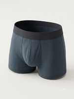 Boxers respirants en coton tricoté pour hommes adultes, 95 % coton, 5 % élasthanne, taille élastique, service ODM classique, sous-vêtements personnalisés
