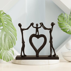 Escultura Metálica de Lujo, Pieza Decorativa de Arte Creativo para Mesa de Sala de Estar y Exhibición Interior, Escultura Metálica Rústica Vintage - Product Image 6