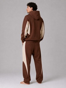 Conjunto Deportivo para Hombre, Cómodo, en Oferta, Casual, Manga Larga, Poliéster y Algodón, para Invierno, Corte Regular, Color Sólido, Ligero - Product Image 5