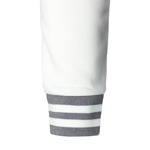 เสื้อแจ็คเก็ตเบสบอลปักโลโก้แบบกำหนดเองคุณภาพสูงสำหรับฤดูใบไม้ร่วง สำหรับผู้ชายไซส์ใหญ่ สไตล์สตรีทแวร์ พิมพ์ลายลำลอง สไตล์วาร์ซิตี้ - Product Image 5