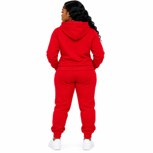 Conjunto Deportivo para Mujer PDK, Sudadera y Pantalones Deportivos a Juego, Cómodo Conjunto Casual de Dos Piezas para Viajar - Product Image 2