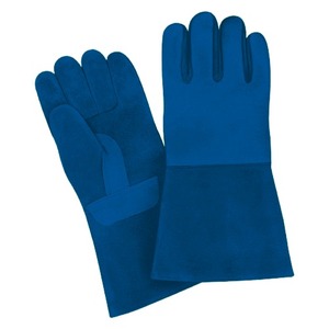 CAPTAIN INDUSTRY CI-WG-107 Guantes de Soldadura TIG de Cuero Vacuno Cortos y Largos a Bajo Precio, Unisex, de Dedo Completo, Antideslizantes e Impermeables - Product Image 3