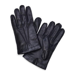 Gants de moto en cuir véritable pour hommes, couleur noire, compatibles écran tactile, pour le sport et la conduite, couleur personnalisable, Pakistan - Product Image 6