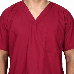 Medical <b>Scrub</b> <b>Sets</b> for Men High Quality Hospital Uniforms OEM Customized <b>Scrubs</b> with Custom Colors & Logo - Product Image 4
