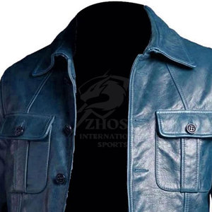 High Quality Men <b>Leather</b> <b>Jackets</b> <b>Real</b> <b>Leather</b> Biker Style Men <b>Leather</b> <b>Jackets</b> for Daily Wear - Product Image 5