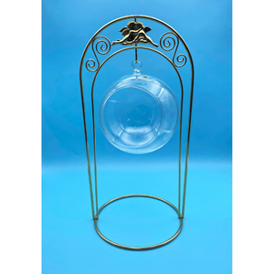 Caja de Vidrio de Diseño para Bodas, Terrario de Vidrio de Gran Tamaño, Organizador de Joyas, Decoración de Mesa, Acabado Dorado, Artículos Decorativos - Product Image 2