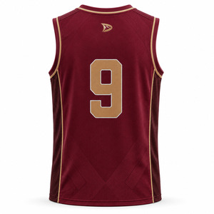 Legacy Basketball Jersey V-Neck Tank Top Men's Adult 360gsm 100% Polyester Mesh Breathable <b>Athletic</b> Apparel - Product Image 4