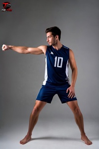 Custom Printed Volleyball Uniform Set Quick Dry Polyester <b>Sports</b> <b>Jersey</b> and Shorts for Men and Women Team Wear - Product Image 3