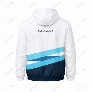 Custom <b>Men</b>’s Windbreaker Tracksuit <b>Jacket</b> Set Lightweight Hooded <b>Running</b> Sportswear Sublimation Training Jogging Tracksuit OEM - Product Image 4